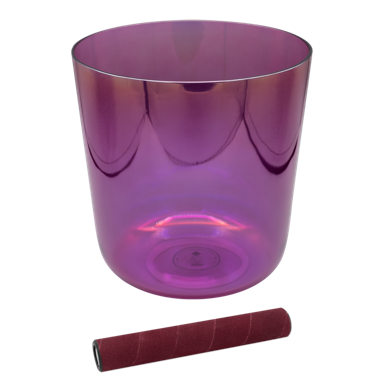 Crystal Singing Bowl in C4 432 Hz, 99,9% crystal