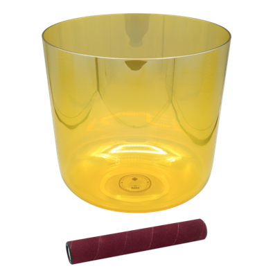 Crystal Singing Bowl in F3 432 Hz, 99,9% crystal